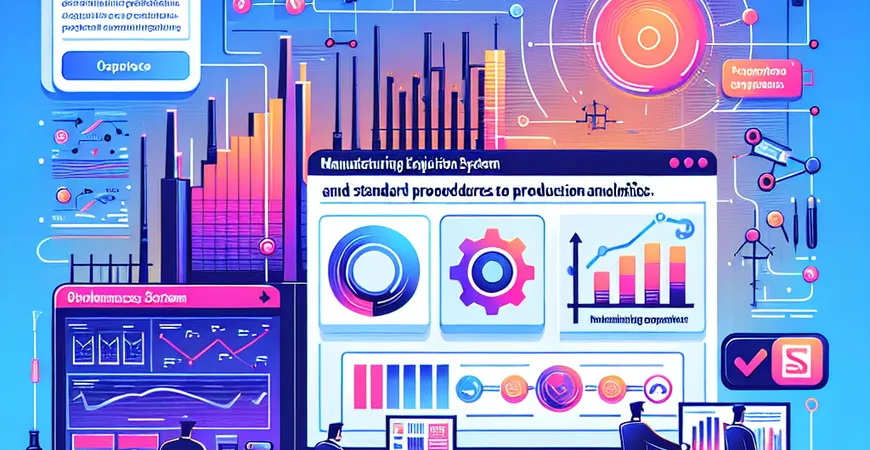 MES 工具如何用？生产异常的快速响应与处理规范